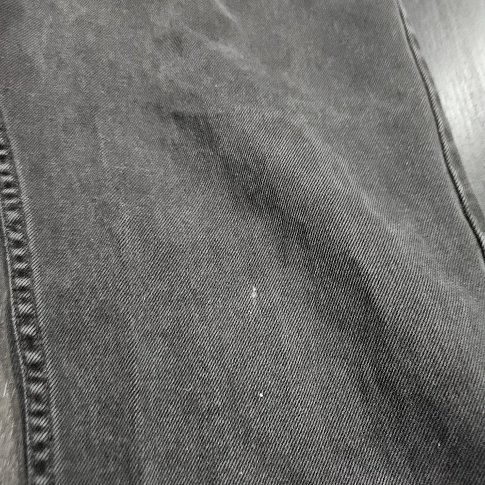 Vintage Levis 505 Jeans Men 36x30 Black Faded Paint Y2K Grunge‎ Straight Leg